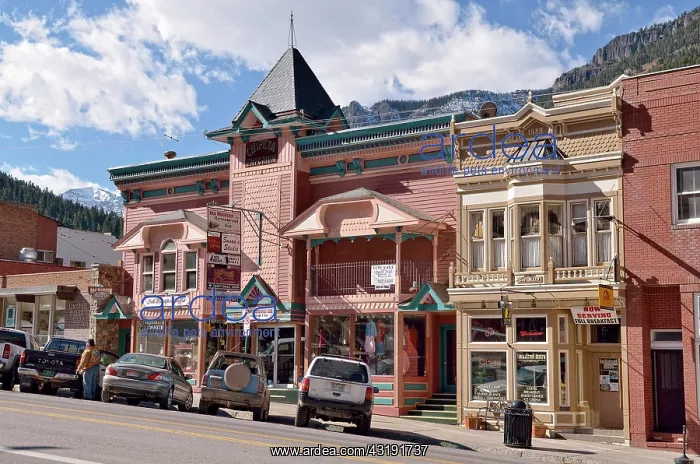: Historic buildings in the gold and silver mining : Historic buildings in the gold and silver mining