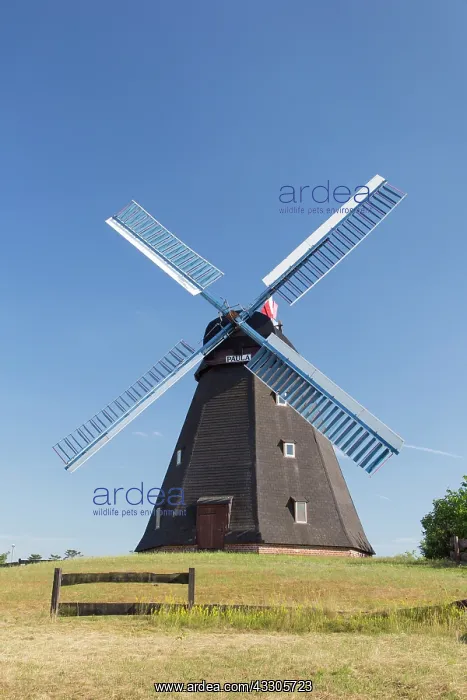 : Historical windmill named Paula - Germany : Historical windmill named Paula - Germany