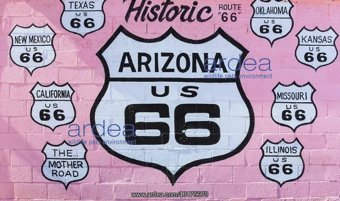 : Holbrook, U.S. Route 66 (US 66 or Route 66), Arizona : Holbrook, U.S. Route 66 (US 66 or Route 66), Arizona