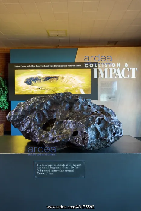 : Holsinger meteorite. Meteor Crater is a meteorite : Holsinger meteorite. Meteor Crater is a meteorite