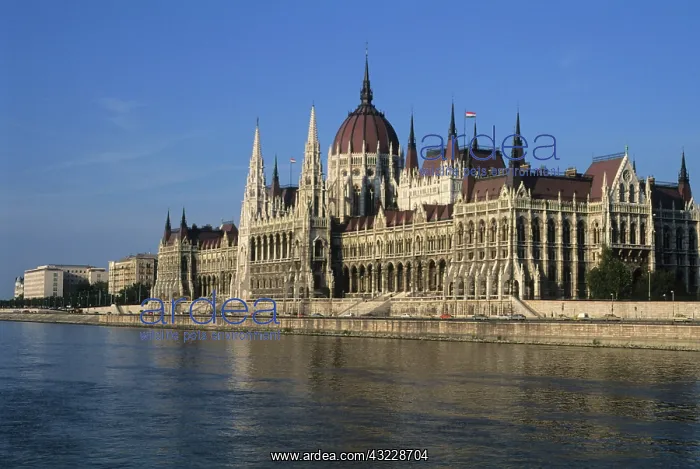 : Hungary, Budapest, Houses of Parliament : Hungary, Budapest, Houses of Parliament