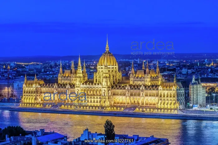 : Hungary, Budapest, Hungarian Parliament : Hungary, Budapest, Hungarian Parliament