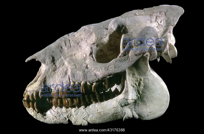 : Hyracodon fossil : Hyracodon fossil
