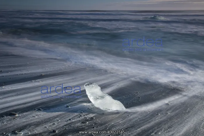  : Ice on the beach
