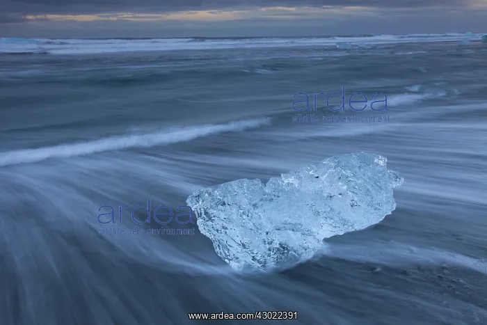 : Ice on the beach