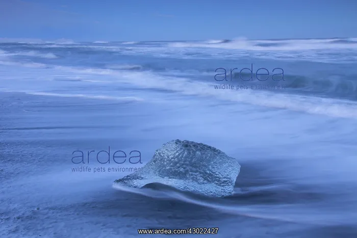  : Ice on the beach