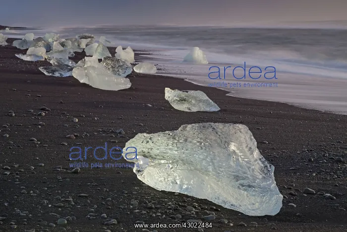  : Ice on the beach