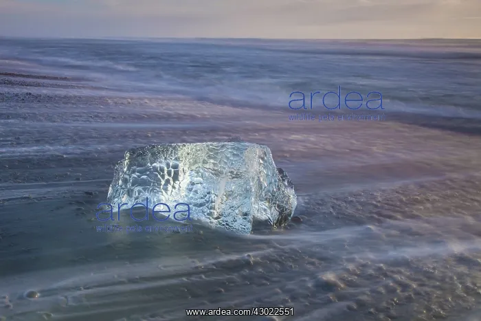  : Ice on the beach