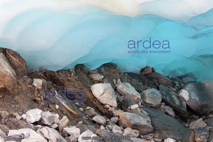: Ice cave in the Schlatenkees one of the : Ice cave in the Schlatenkees one of the