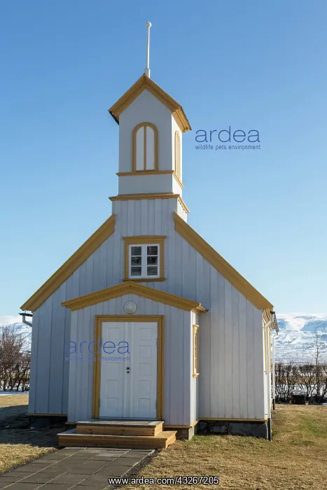 : Iceland, Reynistadur. Close-up of schoolhouse : Iceland, Reynistadur. Close-up of schoolhouse