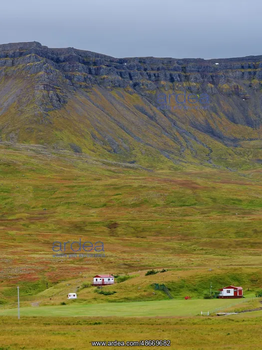  : Iceland. Skalavik near Bolungarvik during autumn