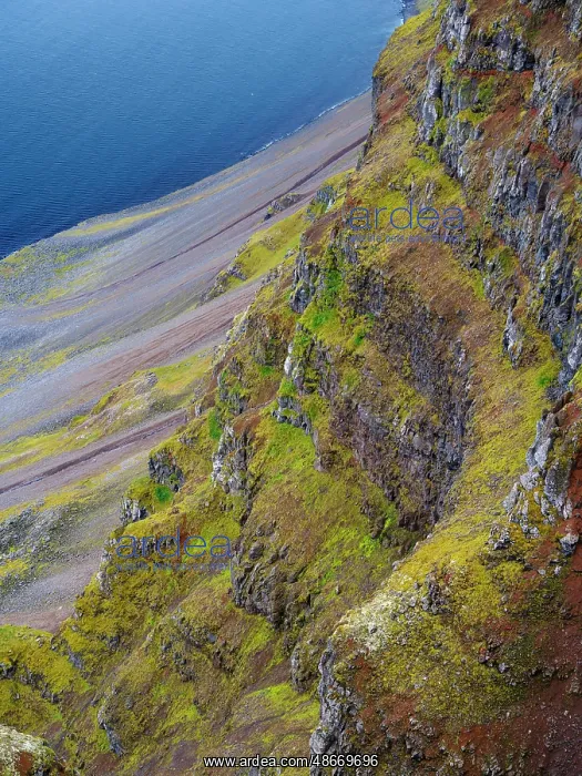 : Iceland. View from Bolafjall near Bolungarvik during autumn : Iceland. View from Bolafjall near Bolungarvik during autumn