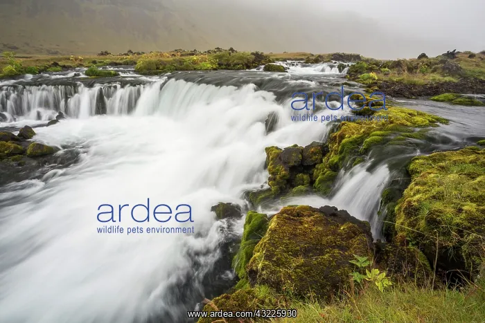 : Iceland, waterfall : Iceland, waterfall