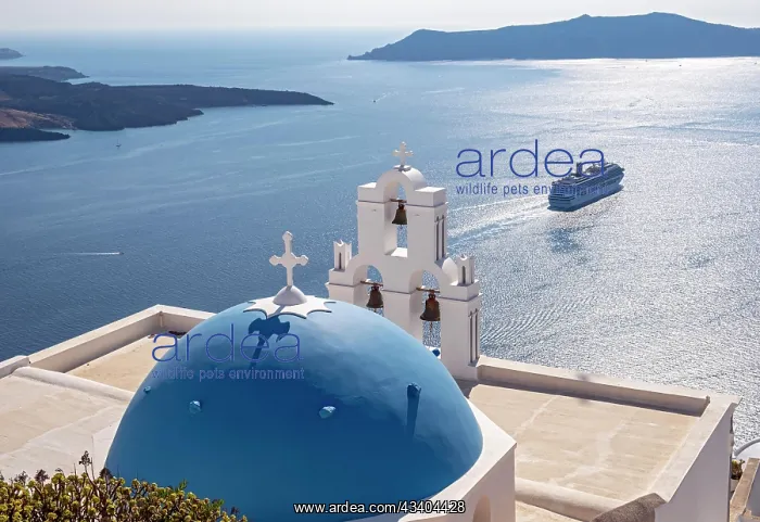  : Iconic blue-domed church and belfry, Three Bells