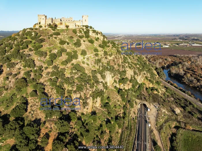 : The impressive eighth-century Moorish castle of : The impressive eighth-century Moorish castle of
