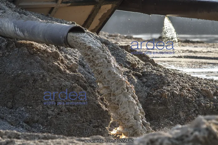 : Industrial effluent - pipeline discharging liquid : Industrial effluent - pipeline discharging liquid