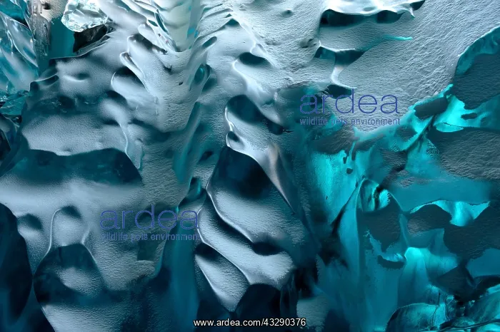 : Inside an ice cave in the glacier Vatnajakull : Inside an ice cave in the glacier Vatnajakull