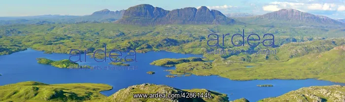 : Inverpolly Nature Reserve - view from Stac Pollaidh : Inverpolly Nature Reserve - view from Stac Pollaidh
