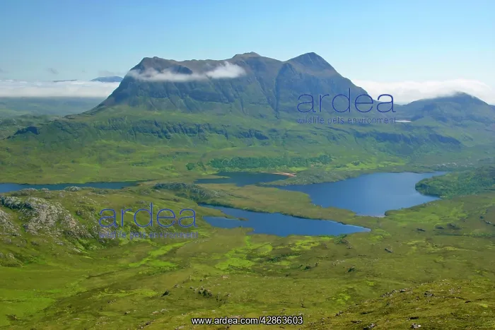 : Inverpolly Nature Reserve - view from Stac Pollaidh : Inverpolly Nature Reserve - view from Stac Pollaidh
