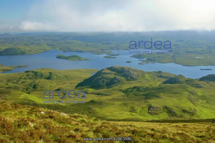 : Inverpolly Nature Reserve - view from Stac Pollaidh : Inverpolly Nature Reserve - view from Stac Pollaidh