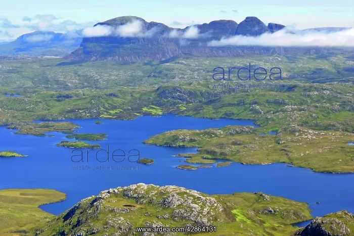 : Inverpolly Nature Reserve - view from Stac Pollaidh : Inverpolly Nature Reserve - view from Stac Pollaidh