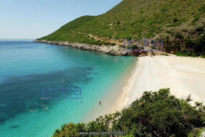 : Ionian Sea, coast near Dhermi, Albanian Riviera : Ionian Sea, coast near Dhermi, Albanian Riviera