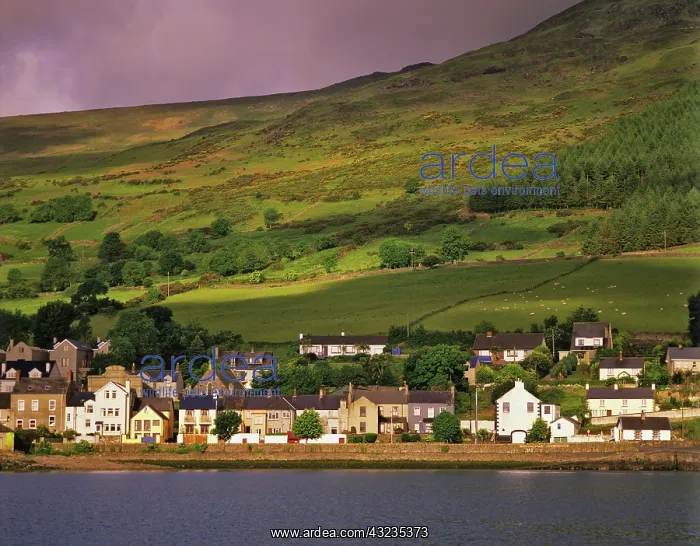 : Ireland, County Louth. The town of Carlingford : Ireland, County Louth. The town of Carlingford