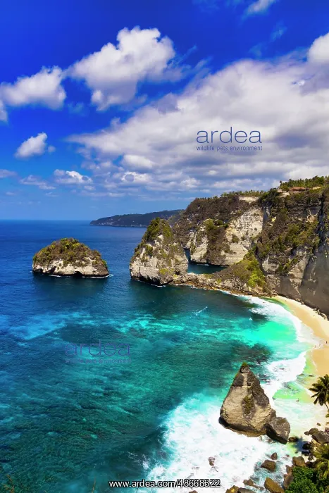 : Island of Nusa Penida part of Bali's famous beaches is : Island of Nusa Penida part of Bali's famous beaches is