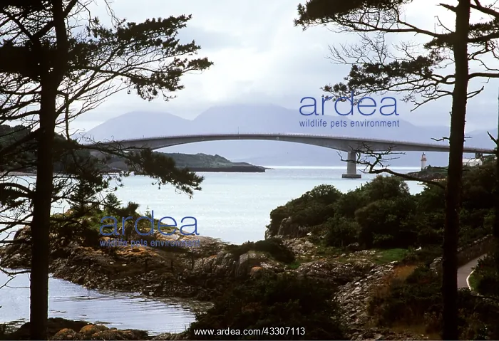 : ISLE SKYE - Bridge over to Isle from mainland : ISLE SKYE - Bridge over to Isle from mainland