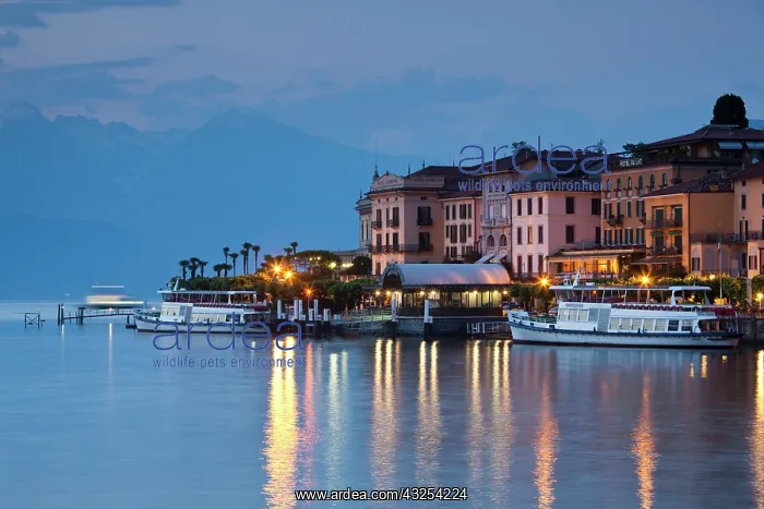 : Italy, Como Province, Bellagio. Town view : Italy, Como Province, Bellagio. Town view