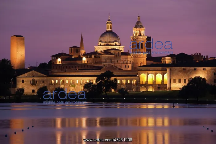 : Italy, Mantua Province, Mantua. Town view : Italy, Mantua Province, Mantua. Town view