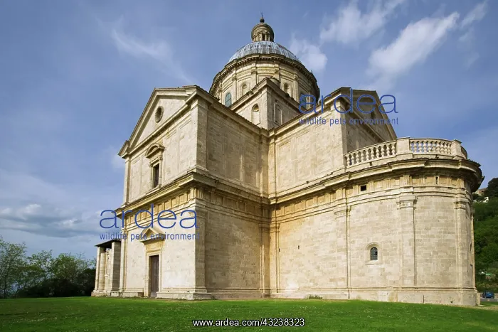 : Italy, Montepulciano. Church of San Biagio : Italy, Montepulciano. Church of San Biagio