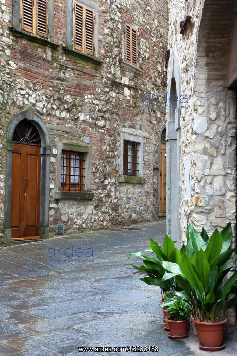 : Italy, Radda in Chianti. Street view of Radda in Chianti : Italy, Radda in Chianti. Street view of Radda in Chianti