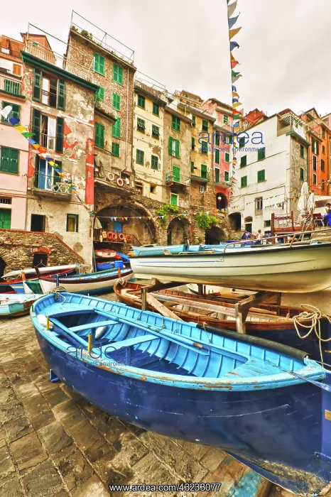 : Italy, Tuscany, Cinqe Terre. In the fishing : Italy, Tuscany, Cinqe Terre. In the fishing