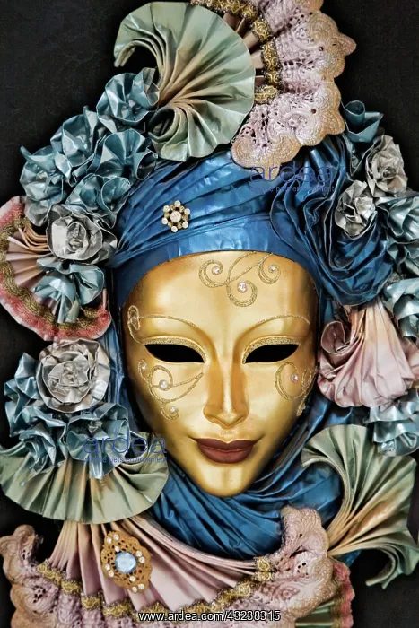 : Italy, Venice. A Venetian paper Mache mask : Italy, Venice. A Venetian paper Mache mask