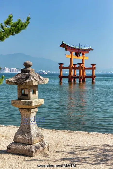: Itsukushima Miyajima Japan. Itsukushima Shrine and : Itsukushima Miyajima Japan. Itsukushima Shrine and