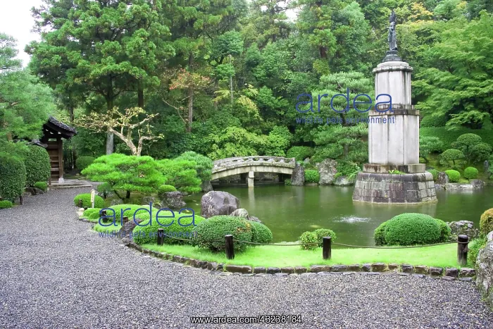 : Japan, Kyoto, Scilent Stone Garden : Japan, Kyoto, Scilent Stone Garden