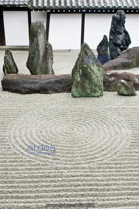 : Japan, Kyoto, Tofukuji Temple, Rock Garden : Japan, Kyoto, Tofukuji Temple, Rock Garden