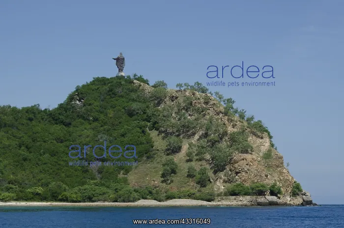 : Jesus Christ Statue - Cristo Rei on headland - near : Jesus Christ Statue - Cristo Rei on headland - near