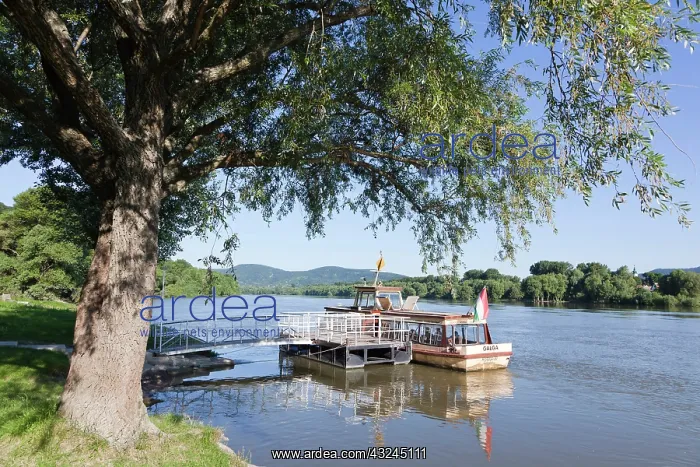 : The jetty of Dunabogdany for the small passenger : The jetty of Dunabogdany for the small passenger