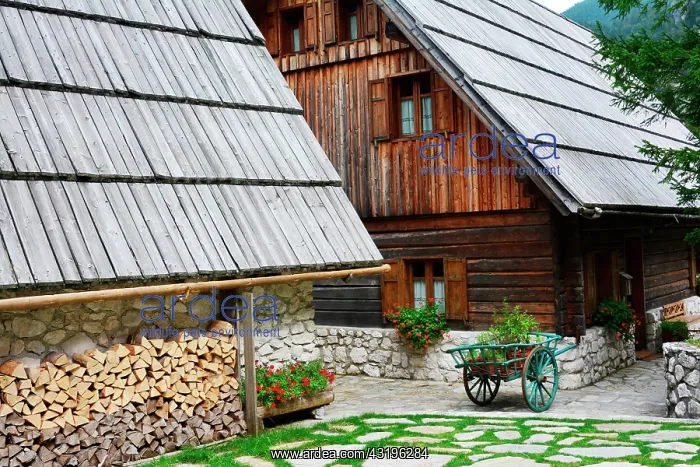 : Just before the Vrsic Pass, the Inn Kekceva Domacija : Just before the Vrsic Pass, the Inn Kekceva Domacija