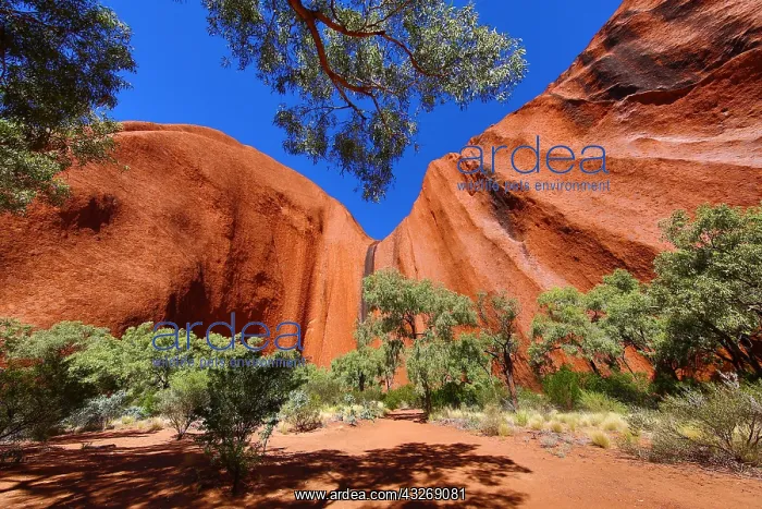 : The Kantju Gorge at Uluru, Ayers Rock, Uluru-Kata : The Kantju Gorge at Uluru, Ayers Rock, Uluru-Kata
