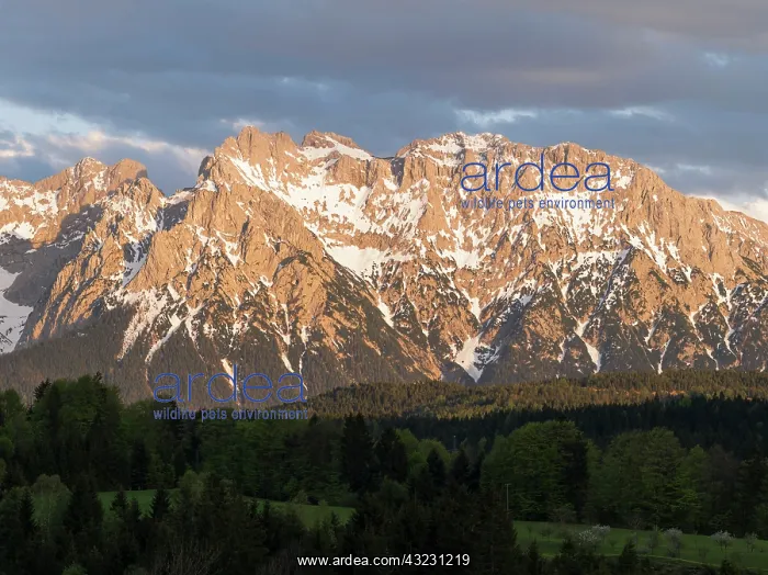 : The Karwendel Mountain Range near Mittenwald : The Karwendel Mountain Range near Mittenwald