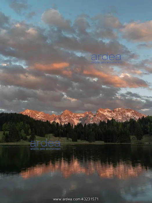 : The Karwendel Mountain Range near Mittenwald : The Karwendel Mountain Range near Mittenwald