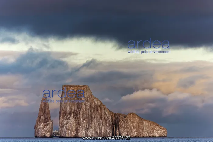 : Kicker Rock or Leon Dormido, San Cristobal Island : Kicker Rock or Leon Dormido, San Cristobal Island