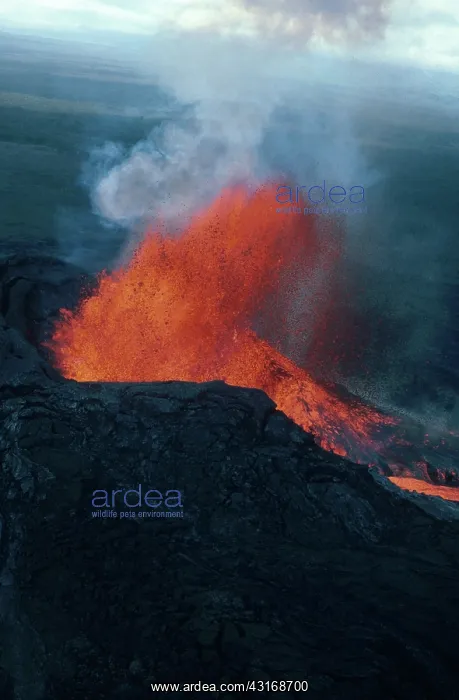 : Kilauea Erupting, Hawaii : Kilauea Erupting, Hawaii