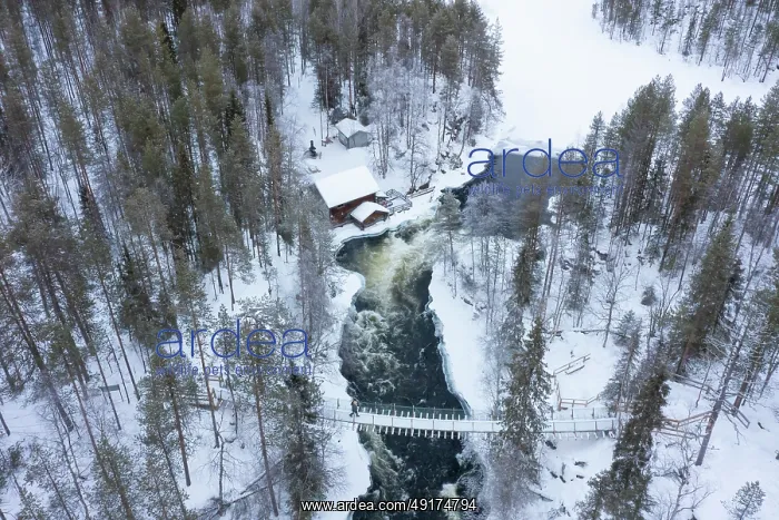 : Kitkajoki aerial : Kitkajoki aerial