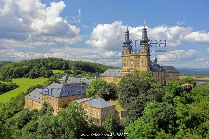 : Kloster Banz, former Benedictine monastery, southern : Kloster Banz, former Benedictine monastery, southern