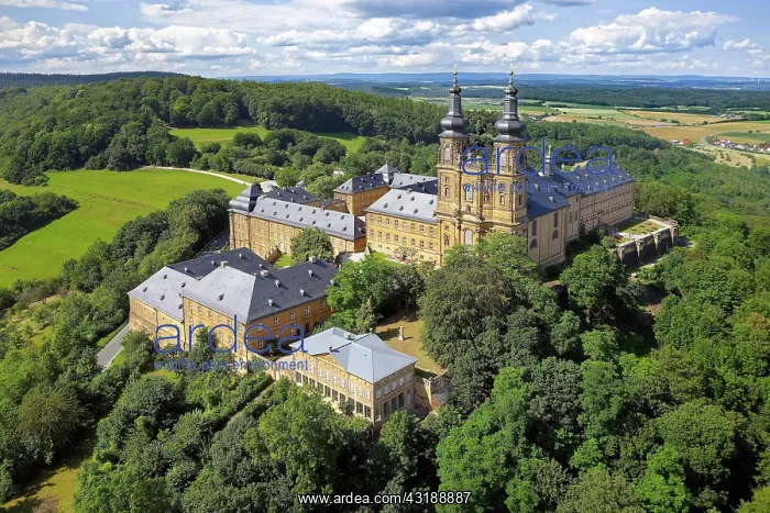 : Kloster Banz, former Benedictine monastery, southern : Kloster Banz, former Benedictine monastery, southern
