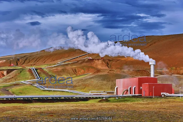 : Krafla, Geothermal power plant, Reykjahl&, xdc2c; : Krafla, Geothermal power plant, Reykjahl&, xdc2c;